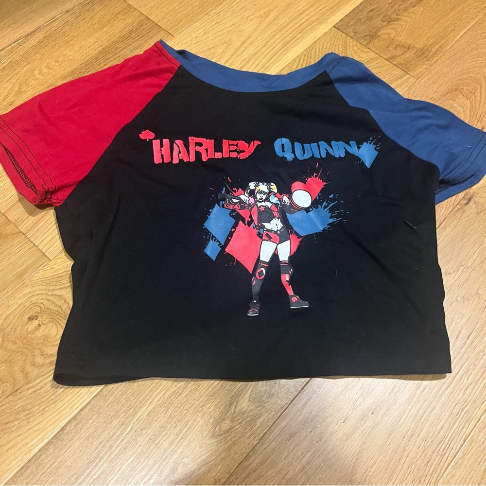 Harley Quinn crop top LAST CHANCE!